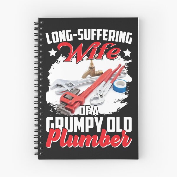Item preview, WIFE OF A GRUMPY OLD PLUMBER. / Funny Plumbing, Plumber Wife  designed and sold by Tee Hub.
