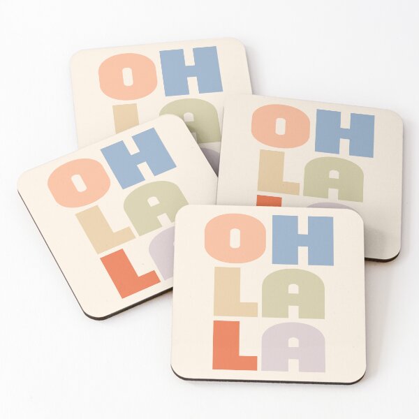 Item preview, Oh La La Retro lettering designed and sold by LAS3CURIOSAS.