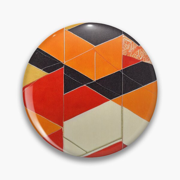 Item preview, Red/Orange Abstract Patchwork designed and sold by BuraxisDesigns.