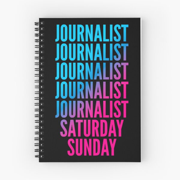 Item preview, Journalist. Saturday. Sunday. For Journalists designed and sold by SVPOD.