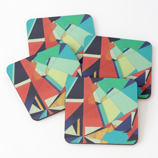 Item preview, Cool Colors Patchwork designed and sold by BuraxisDesigns.