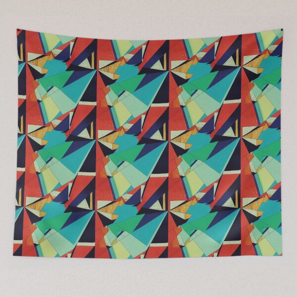 Item preview, Cool Colors Patchwork designed and sold by BuraxisDesigns.