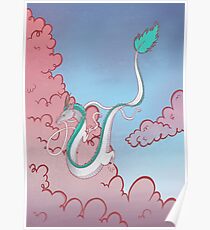 White Dragon Poster
