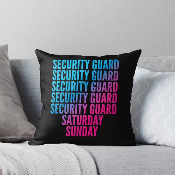 Item preview, Security guard. Saturday. Sunday. For Security guards designed and sold by SVPOD.
