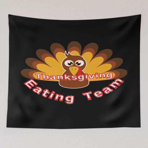 Item preview, Thanksgiving Eating Team, gratitude. designed and sold by stopamoment.