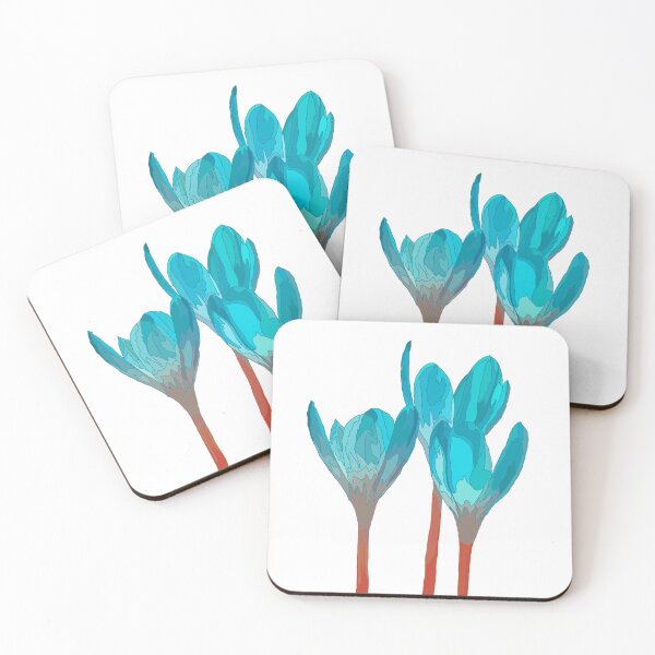 Item preview, Three blue Crocus flowers  designed and sold by Maria-Ilary.
