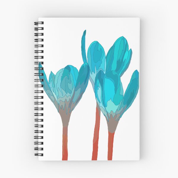 Item preview, Three blue Crocus flowers  designed and sold by Maria-Ilary.
