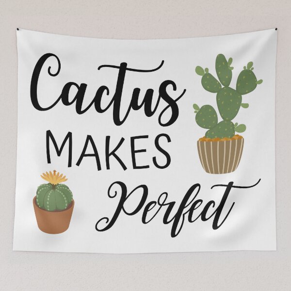 Item preview, Cactus Makes Perfect designed and sold by ArtemisDesignss.