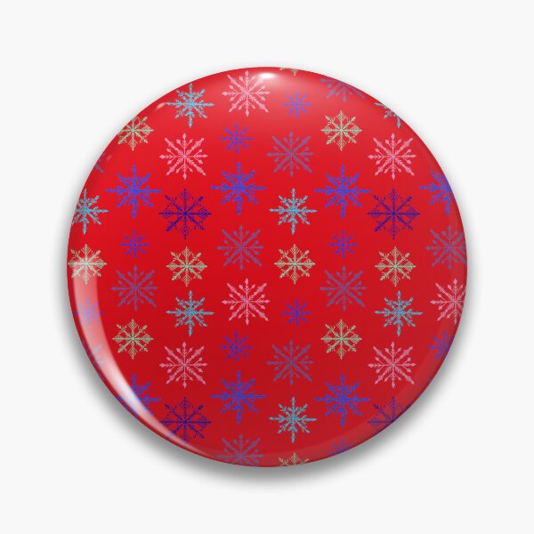 Item preview, Copy of Hand painted Snowflakes seamless patern Red background patern Christmas patern Cute patern designed and sold by Sunflower-7.
