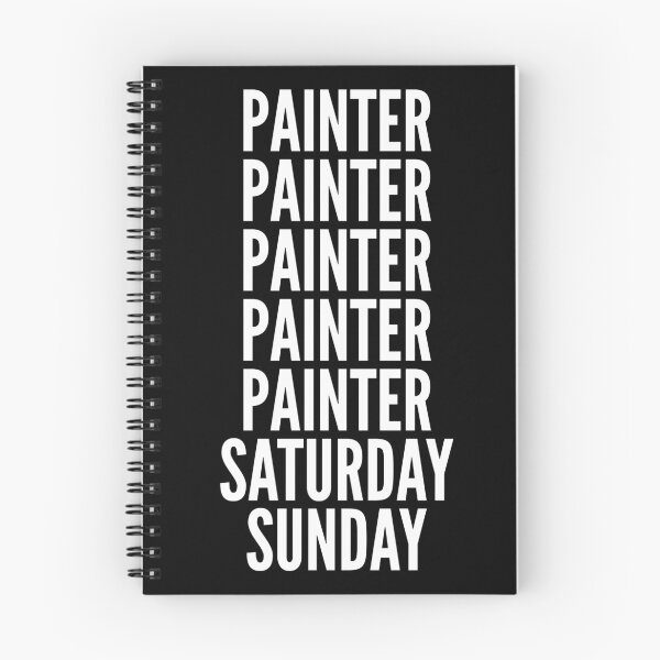 Item preview, Painter saturday and sunday for Painters designed and sold by SVPOD.