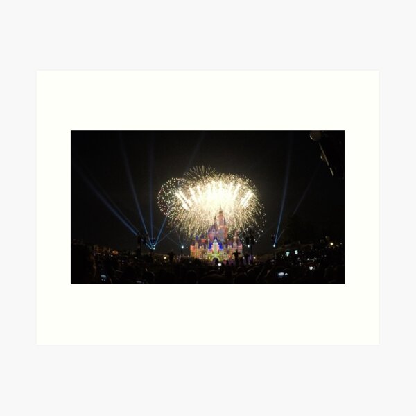 Spectacular Fireworks Art Print