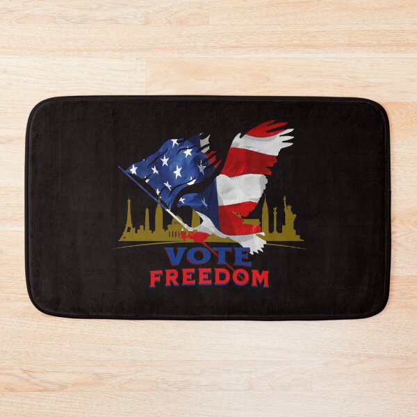 Item preview, US Flag and Eagle Vote Freedom designed and sold by Art-by-Geoff.