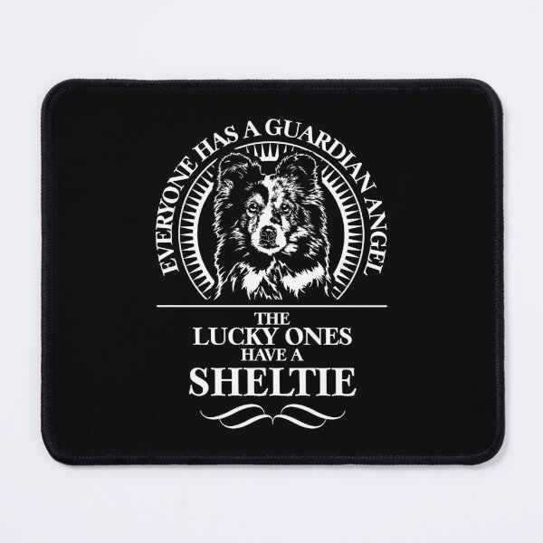 Item preview, Sheltie Guardian Angel Dog Saying designed and sold by dogarts.