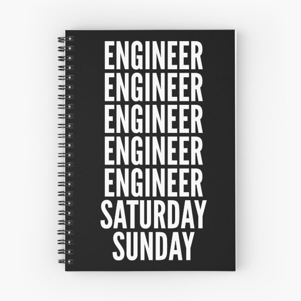 Item preview, Engineer saturday and sunday for Engineers designed and sold by SVPOD.