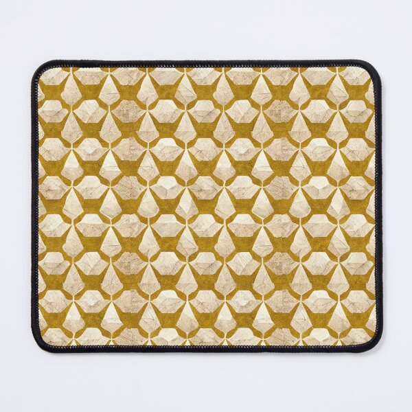 Item preview, Repeating gold monochrome pattern 1 designed and sold by Burritoless.