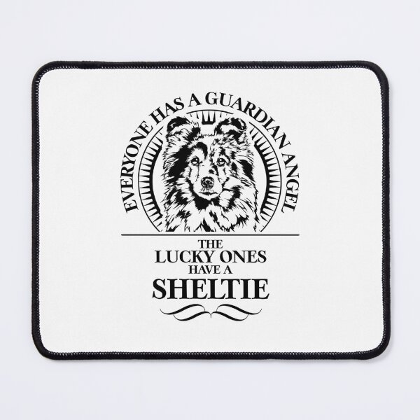 Item preview, Sheltie Guardian Angel Dog Saying designed and sold by dogarts.