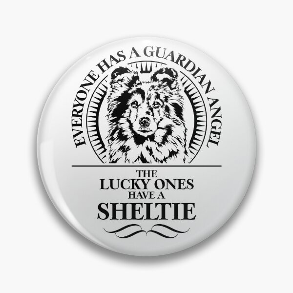 Item preview, Sheltie Guardian Angel Dog Saying designed and sold by dogarts.
