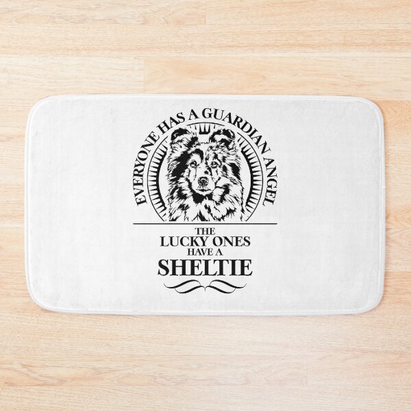Item preview, Sheltie Guardian Angel Dog Saying designed and sold by dogarts.