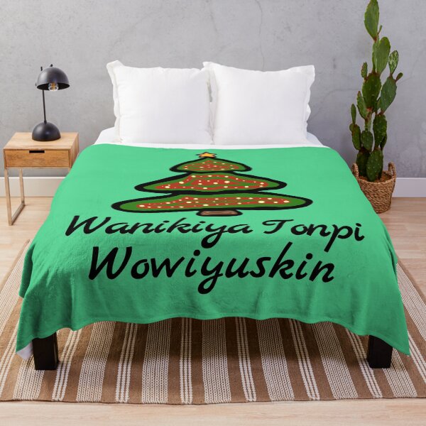 Item preview, Wanikiya Tonpi Wowiyuskin - Merry Christmas Lakota Tribe Holiday designed and sold by MagicBoutique.