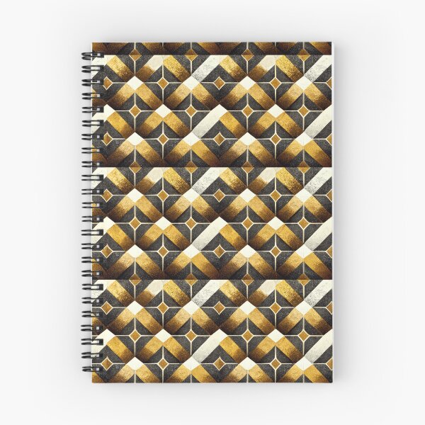 Item preview, Repeating gold monochrome pattern 3 designed and sold by Burritoless.