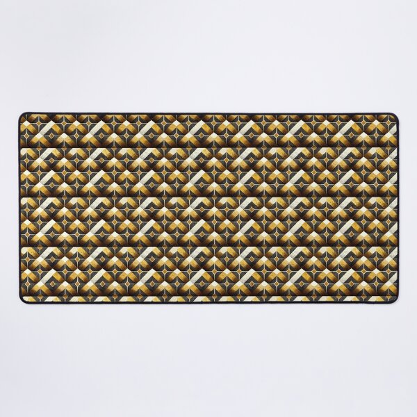 Item preview, Repeating gold monochrome pattern 3 designed and sold by Burritoless.