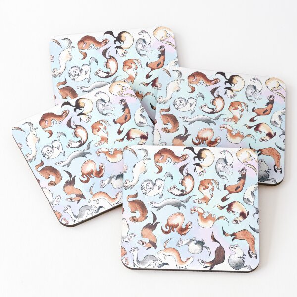 Item preview, World of Weasels designed and sold by VanellaBeanArt.