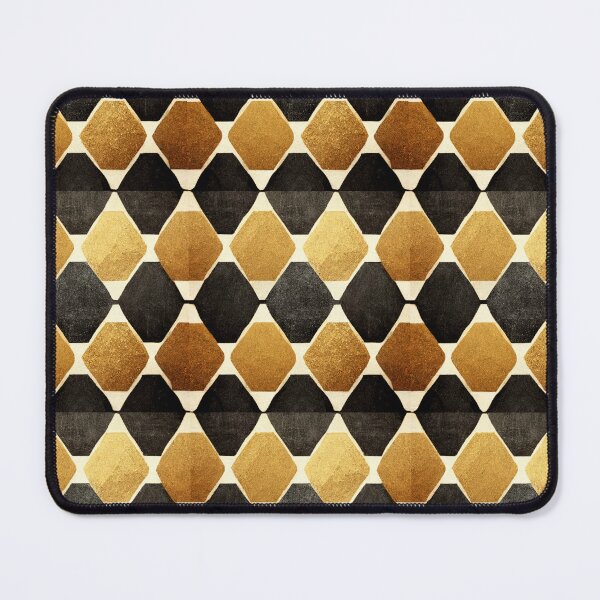 Item preview, Repeating gold monochrome pattern 4 designed and sold by Burritoless.