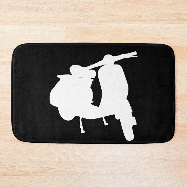 Item preview, Retro Mod Scooter Design White designed and sold by ModSupporters.