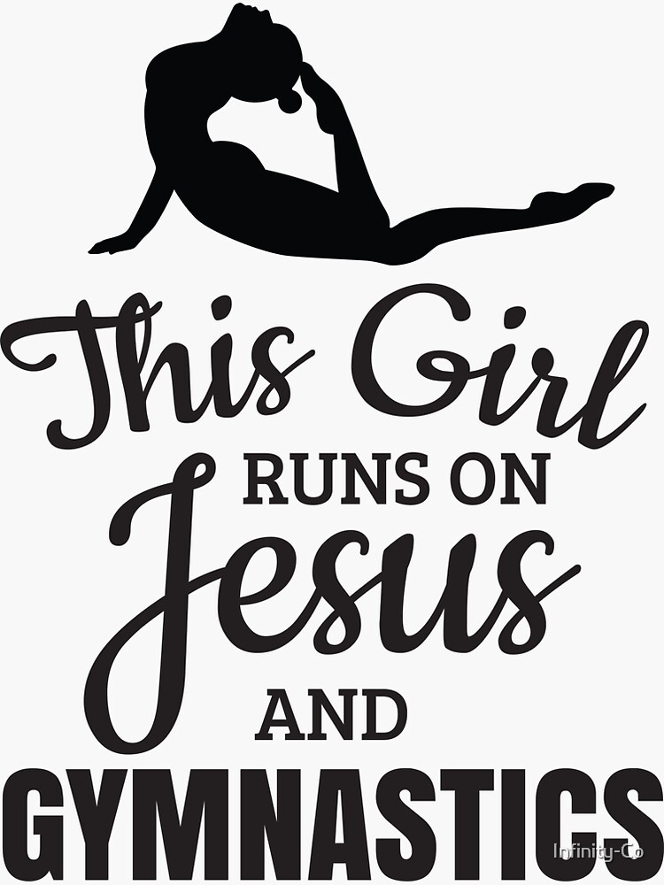 Gymnastics Shirt, Girls Gymnastics Gift, Runs On Jesus Gymnastics Shirt, Girls Gymnastics Gift, Runs On Jesus