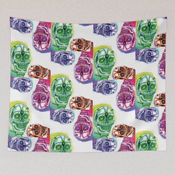 Item preview, Rainbow Punk Skulls designed and sold by DStathers-Art.