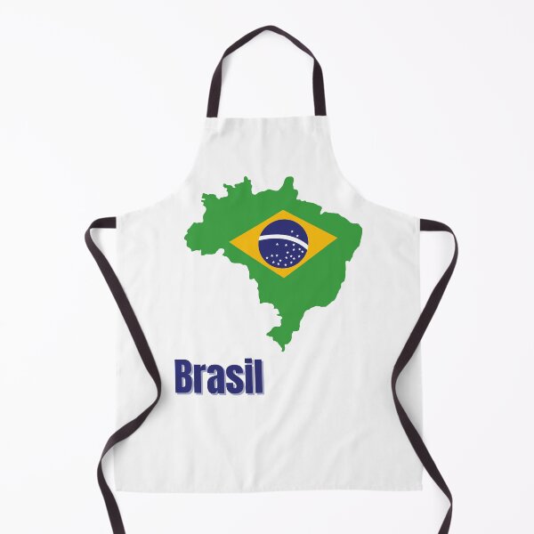 Item preview, Brazil Map Flag designed and sold by Tienda-Vane.