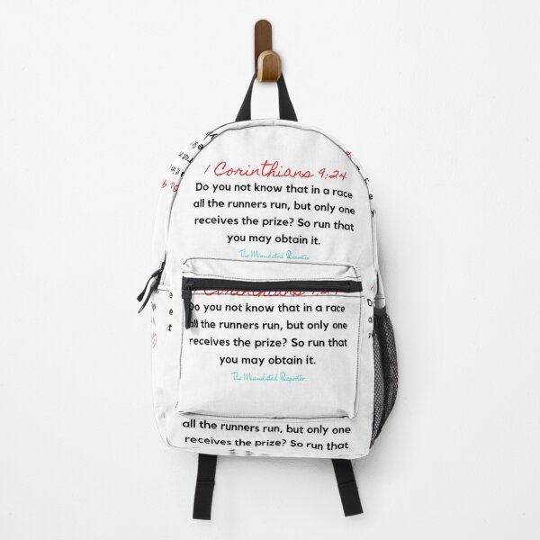 Item preview, Marathon Race Scripture Quote I Corinthians 9:24 - White designed and sold by TheReporter1.