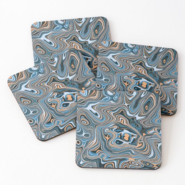 Item preview, Molten Metal Abstract Liquid Pattern designed and sold by CorvusNyx.
