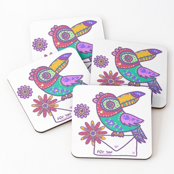 Item preview, toucan love letter designed and sold by Cutululu.
