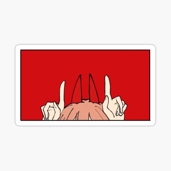 Power-Hörner Sticker