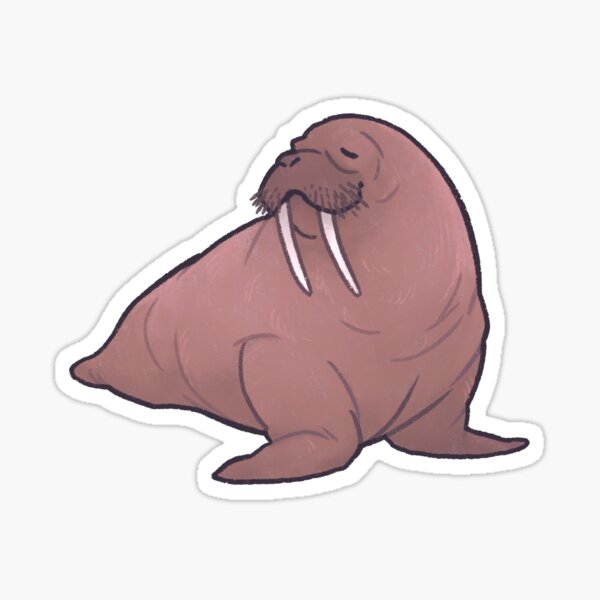 Item preview, Little Walrus designed and sold by Asterwild.