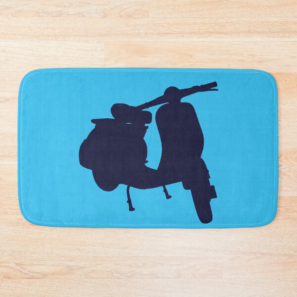 Item preview, Retro Mod Scooter Design Blue designed and sold by ModSupporters.