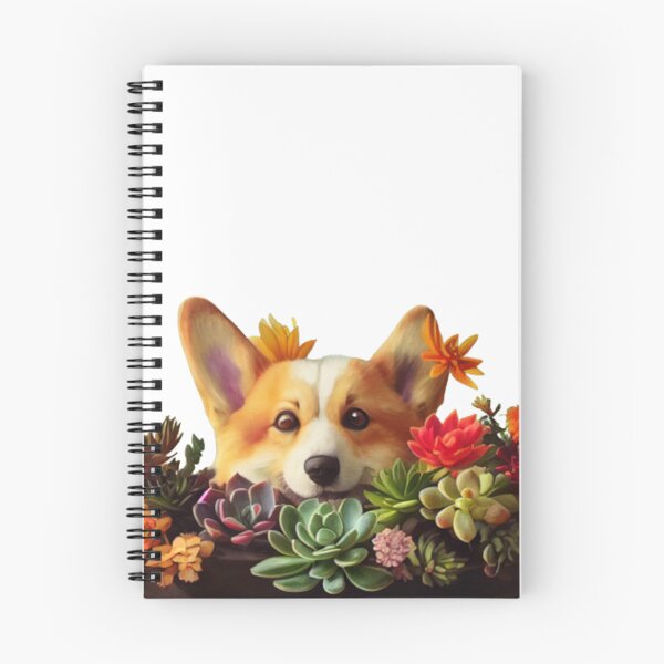 Item preview, Succulent Basket Corgi designed and sold by Paint-of-Heart.