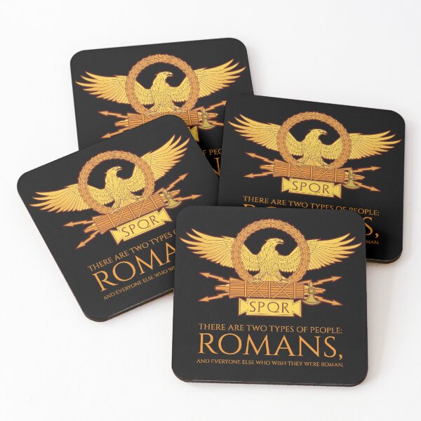 Item preview, There are two types of people: romans, and everyone else who wish they were roman. - SPQR - Ancient Rome designed and sold by Styrman.