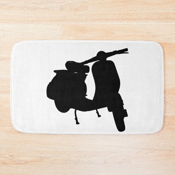 Item preview, Retro Mod Scooter Design Black designed and sold by ModSupporters.