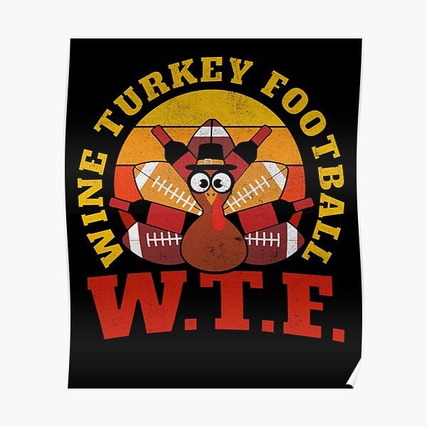 Dallas-Cowboys Giving Day WTF Wine Turkey Football NFL T Shirt