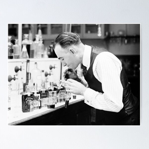 Item preview, Prohibition Lab Treasury Department Chemist c. 1920 designed and sold by Daniel Hagerman.