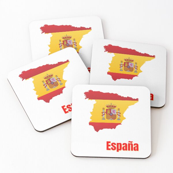 Item preview, Spain Map Flag designed and sold by Tienda-Vane.