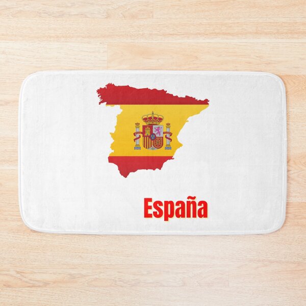 Item preview, Spain Map Flag designed and sold by Tienda-Vane.