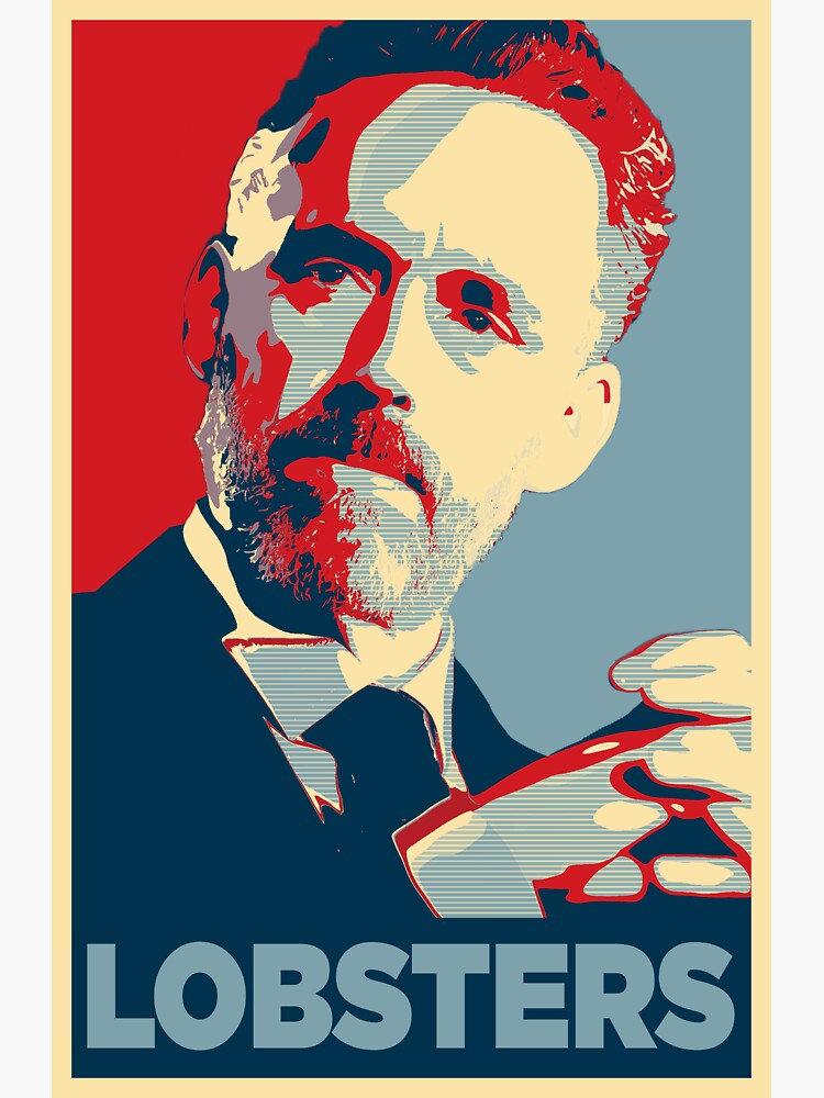 "Jordan B Peterson Lobsters" Sticker for Sale by PhynniStuff Redbubble
