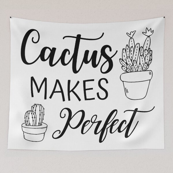 Item preview, Cactus Makes Perfect designed and sold by ArtemisDesignss.