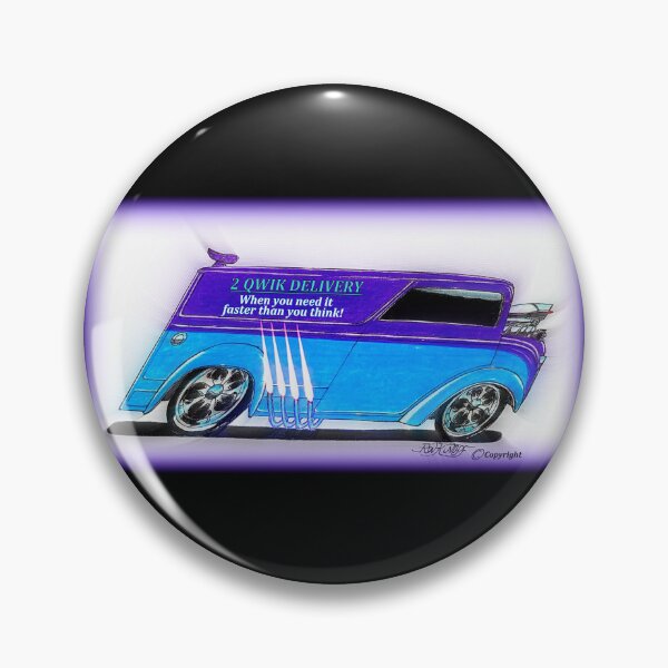 Item preview, Hot Rod Art  //  2 QWIK DELIVERY designed and sold by Imagin8er.