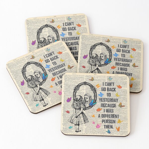Item preview, Alice In Wonderland Quote - Vintage Dictionary Page designed and sold by Gypsy  Queen.