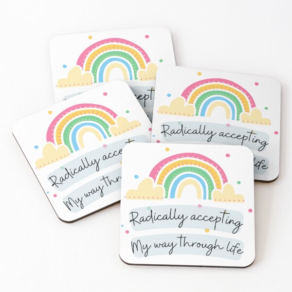 Item preview, Radically accepting my way through life designed and sold by ThoughtJumble.