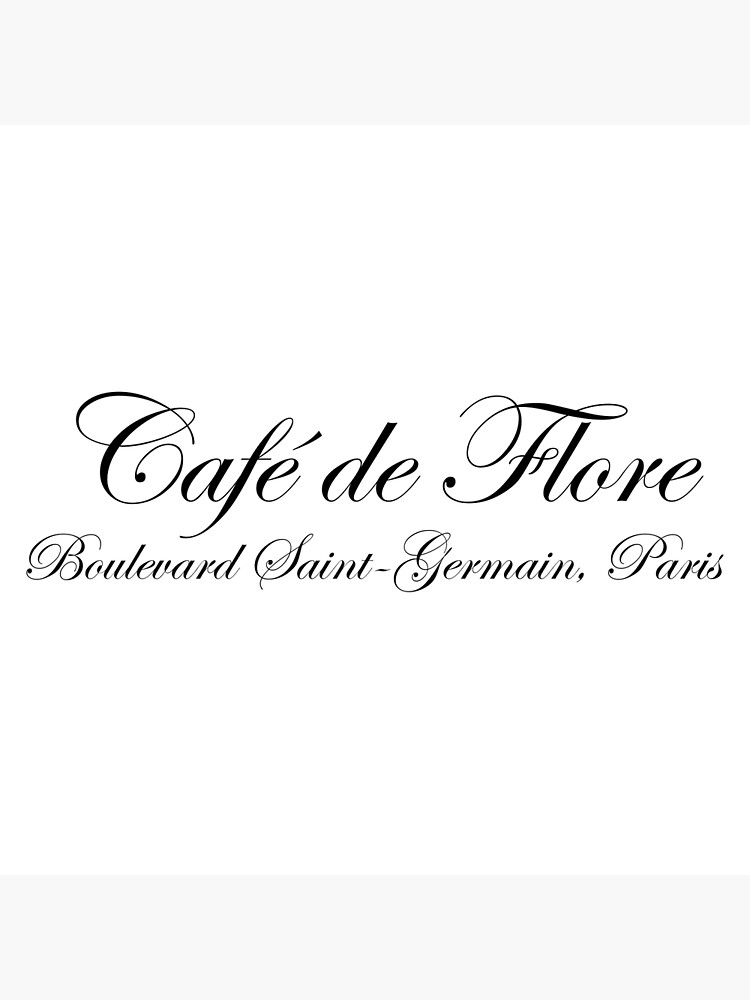 CAFE DE FLORE Poster For Sale By NHolvoet Redbubble cafe-de-flore-poster-for-sale-by-nholvoet-redbubble